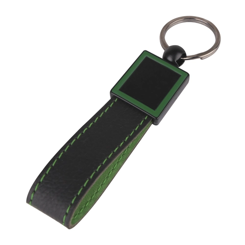 KAÇKAR YEŞİL DERİ ANAHTARLIK