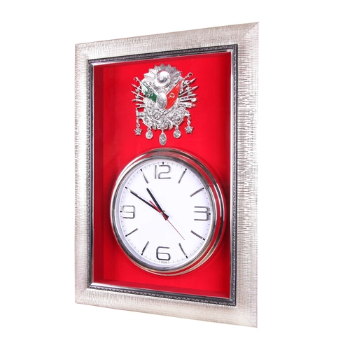 POSOF GÜMÜŞ SAATLİ OSMANLI ARMASI