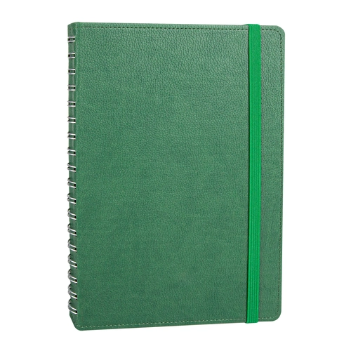 ANITTEPE YEŞİL TARİHLİ GİZLİ SPİRALLİ AJANDA (17X24 CM)