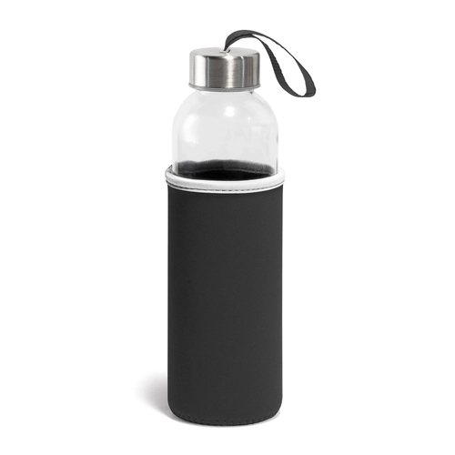LADOGA SİYAH 550 ML CAM MATARA