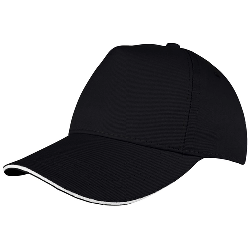 POMELO SİYAH SANDWICH SİPER COTTON ŞAPKA