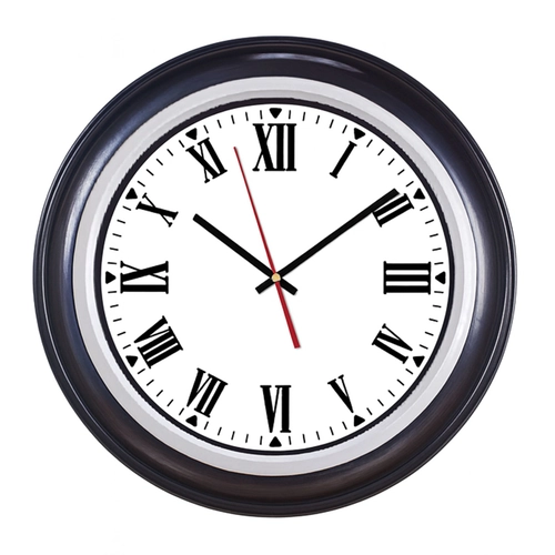 BENDİS509 SİYAH BRİSTOL KADRAN DUVAR SAATİ (400 MM)