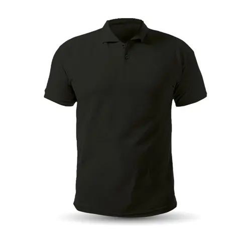 AÇELYA SİYAH L POLO YAKA TİŞÖRT