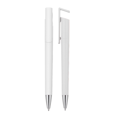 ECEABAT BEYAZ PLASTİK TÜKENMEZ KALEM 