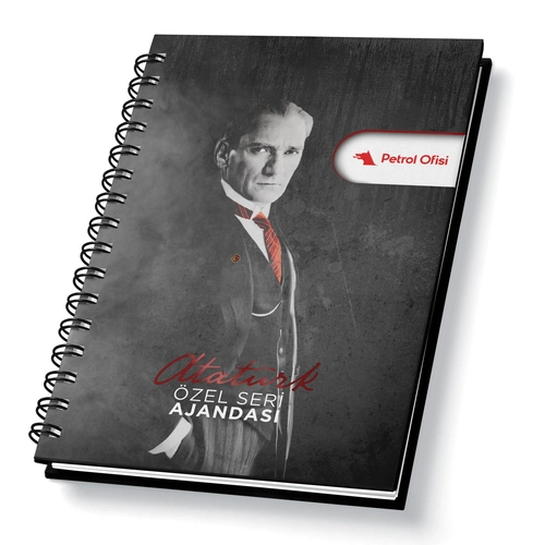 GAZİ TARİHLİ AJANDA (17X24 CM)