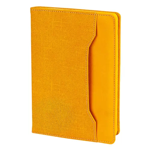 KORU SARI TARİHSİZ DEFTER (15X21 CM)