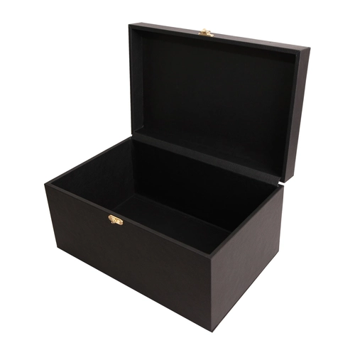 KUTU 6 KİLİTLİ KUTU AHŞAP KASA TERMO DERİ SIVAMA