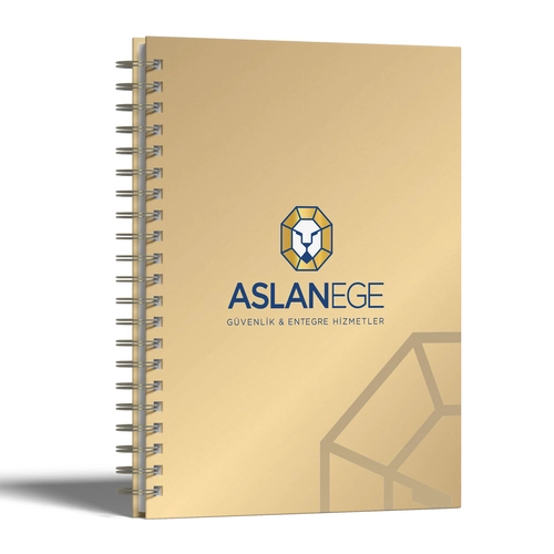 GÖLBAŞI KUŞE MUKAVVA SIVAMA SPİRALLİ AJANDA (17X24 CM)